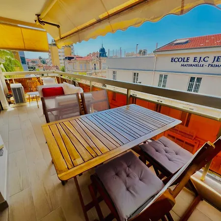 Le Verdi 1-bedroom With Ac And Parking In The Center Cannes